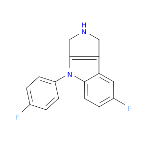 Pyrrolo[3,4-b]indole, 7-fluoro-4-(4-fluorophenyl)-1,2,3,4-tetrahydro-