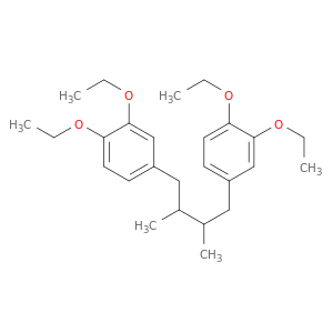 Benzene, 1,1'-(2,3-dimethyl-1,4-butanediyl)bis[3,4-diethoxy-