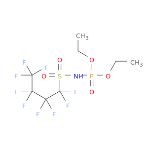 Phosphoramidic acid, [(nonafluorobutyl)sulfonyl]-, diethyl ester