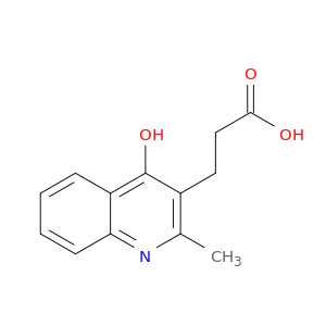 3-(4-Hydroxy-2-methylquinolin-3-yl)propanoic acid