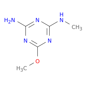 1,3,5-Triazine-2,4-diamine,6-methoxy-N2-methyl-