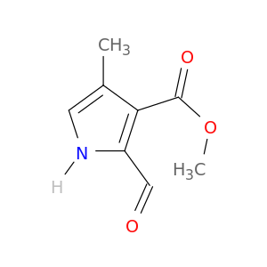 1H-Pyrrole-3-carboxylic acid, 2-formyl-4-methyl-, methyl ester