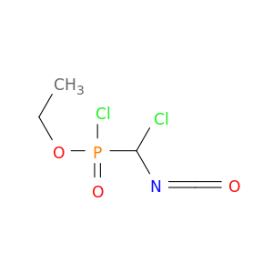 Phosphonochloridic acid, (chloroisocyanatomethyl)-, ethyl ester