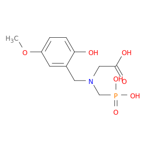 Glycine, N-[(2-hydroxy-5-methoxyphenyl)methyl]-N-(phosphonomethyl)-