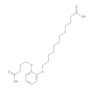Dodecanoic acid, 12-[2-(3-carboxypropoxy)phenoxy]-