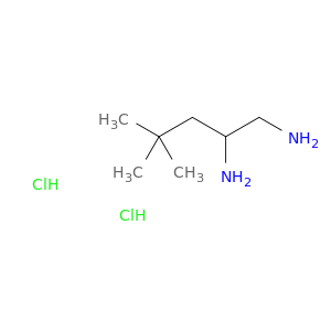 4,4-dimethylpentane-1,2-diamine dihydrochloride