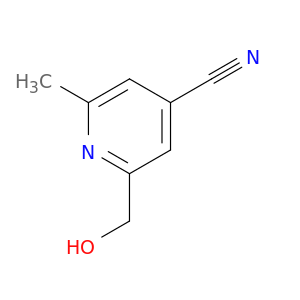 2-(Hydroxymethyl)-6-methylisonicotinonitrile