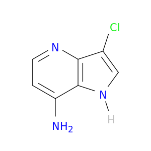 3-氯-1H-Pyrrolo[3,2-B]吡啶-7-胺