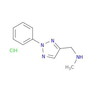 methyl[(2-phenyl-2H-1,2,3-triazol-4-yl)methyl]amine hydrochloride