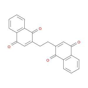 1,4-Naphthalenedione,2,2'-(1,2-ethanediyl)bis-