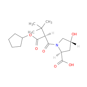 (2S,4R)-1-((S)-2-(环戊氧羰基))-3,3-二甲基丁酰基)-4-羟基吡咯烷-2-羧酸