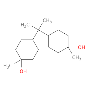 Cyclohexanol, 4,4'-(1-methylethylidene)bis[1-methyl-