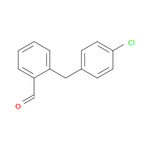 2-[(4-chlorophenyl)methyl]benzaldehyde