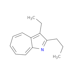 Cyclohepta[b]pyrrole, 3-ethyl-2-propyl-