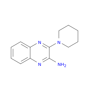 3-(1-哌啶基)-2-喹喔啉胺