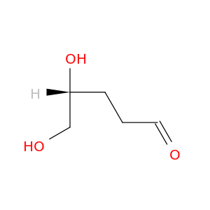 Pentanal, 4,5-dihydroxy-, (4R)-