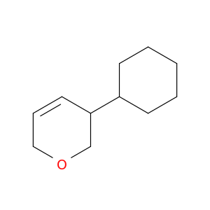 2H-Pyran, 3-cyclohexyl-3,6-dihydro-