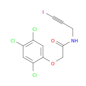 Acetamide, N-(3-iodo-2-propynyl)-2-(2,4,5-trichlorophenoxy)-