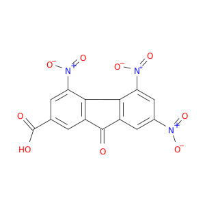 9H-Fluorene-2-carboxylic acid, 4,5,7-trinitro-9-oxo-
