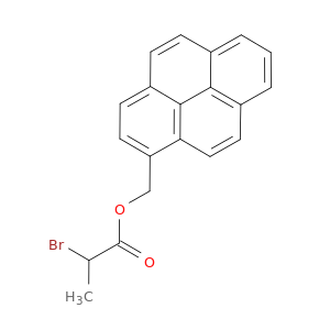 Propanoic acid, 2-bromo-, 1-pyrenylmethyl ester