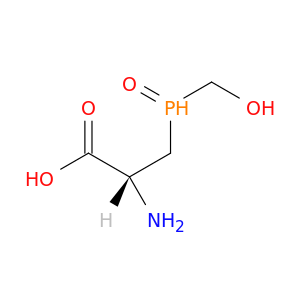 L-Alanine, 3-(hydroxymethylphosphinyl)-
