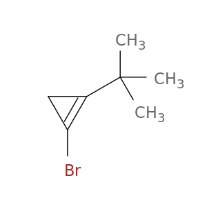 Cyclopropene, 1-bromo-2-(1,1-dimethylethyl)-