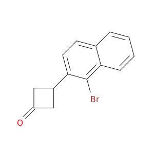 Cyclobutanone, 3-(1-bromo-2-naphthalenyl)-
