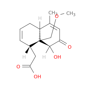 1-Naphthaleneaceticacid, 1,4,4a,7,8,8a-hexahydro-8-hydroxy-8a-(methoxymethyl)-5-methyl-7-oxo-, (1a,4aa,8b,8ab)- (9CI)