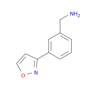 (3-(Isoxazol-3-yl)phenyl)methanamine