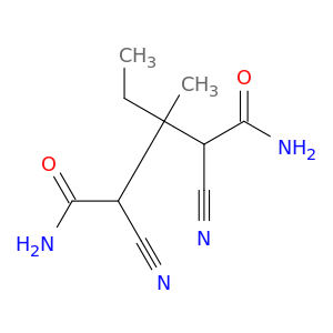 2,4-dicyano-3-ethyl-3-methylpentanediamide