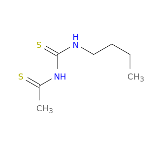 Ethanethioamide, N-[(butylamino)thioxomethyl]-