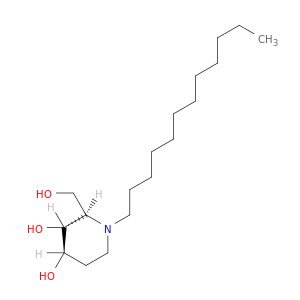 3,4-Piperidinediol, 1-dodecyl-2-(hydroxymethyl)-, (2R,3R,4R)-