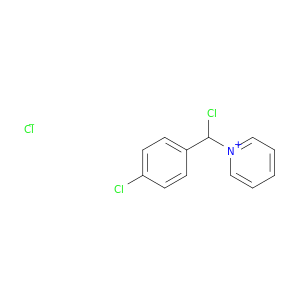 Pyridinium, 1-[chloro(4-chlorophenyl)methyl]-, chloride