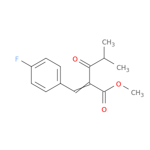 4-Carboxymethyl-5-(4-fluorophenyl)-2-methyl-pent-4-en-3-one