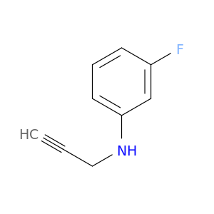BENZENAMINE, 3-FLUORO-N-2-PROPYNYL-
