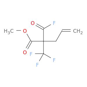 4-Pentenoic acid, 2-(fluorocarbonyl)-2-(trifluoromethyl)-, methyl ester