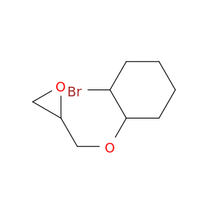 Oxirane, [[(2-bromocyclohexyl)oxy]methyl]-