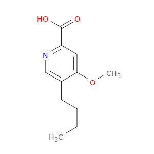 2-Pyridinecarboxylic acid, 5-butyl-4-methoxy-