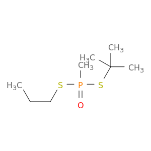 Phosphonodithioic acid, methyl-, S-(1,1-dimethylethyl) S-propyl ester