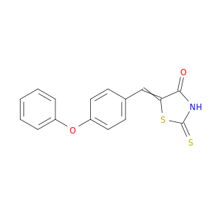 4-Thiazolidinone, 5-[(4-phenoxyphenyl)methylene]-2-thioxo-