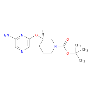 (R)-3-(6-氨基-吡嗪-2-氧基)-哌啶-1-羧酸叔丁酯