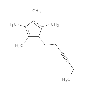 1,3-Cyclopentadiene, 5-(3-hexynyl)-1,2,3,4-tetramethyl-