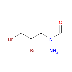 Hydrazinecarboxaldehyde, 1-(2,3-dibromopropyl)-