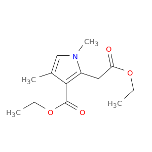 3-(乙氧基羰基)-1,4-二甲基-1H-吡咯-2-乙酸乙酯