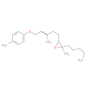 Oxirane, 2-methyl-3-[3-methyl-5-(4-methylphenoxy)-3-pentenyl]-2-pentyl-