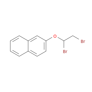 Naphthalene, 2-(1,2-dibromoethoxy)-