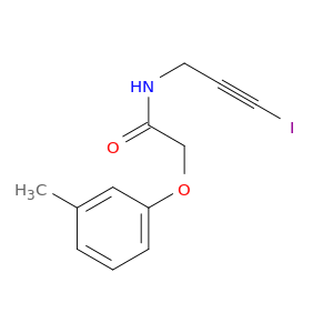 Acetamide, N-(3-iodo-2-propynyl)-2-(3-methylphenoxy)-