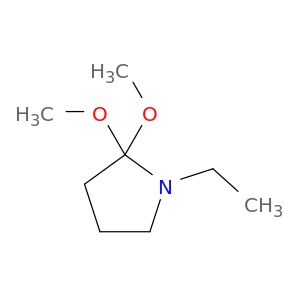 Pyrrolidine, 1-ethyl-2,2-dimethoxy-