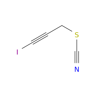 Thiocyanic acid, 3-iodo-2-propynyl ester