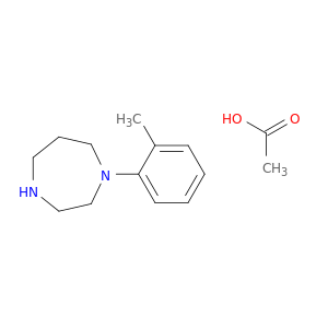 1-(2-甲基苯基)-1,4-二氮杂卓乙酸盐